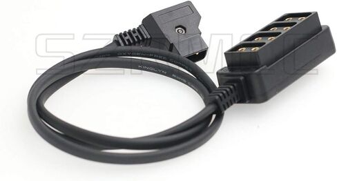 SZRMCC D-tap ذكر إلى 4 منافذ D-tap أنثى Hub كابل الطاقة الفاصل لبطارية Anton Bauer V-Mount Dtap (كابل مستقيم) in Saudi Arabia