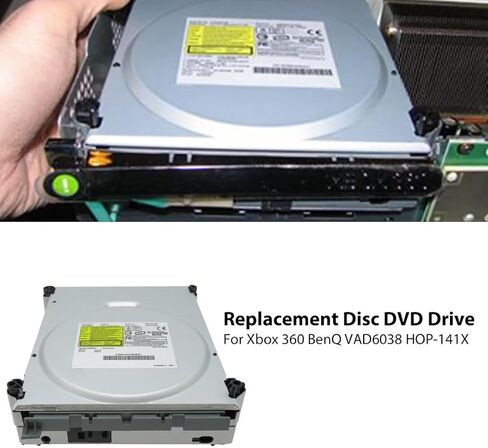 محرك أقراص DVD Gxcdizx لجهاز Microsoft Xbox 360 (بينكيو، VAD6038) in Kuwait