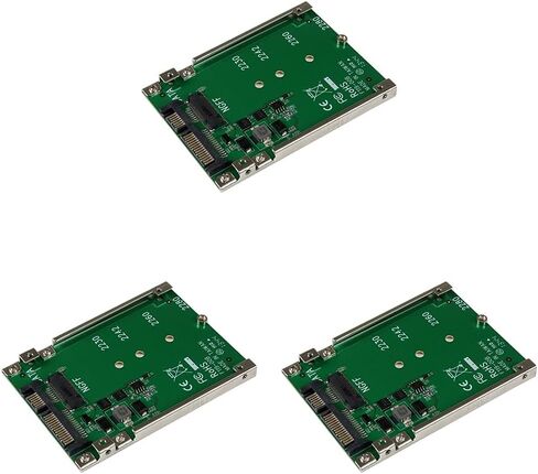 StarTech.com M.2 SATA SSD to 2.5" SATA Adapter [NOT NVMe], Open-Frame Bracket, 7mm High, M2 Hard Drive Adapter - TAA | M.2 NGFF to 2.5in SATA adapter with open-frame bracket for data recovery, system upgrades and storage expansion in Saudi Arabia