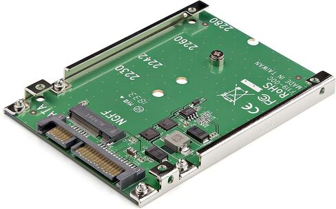 StarTech.com M.2 SATA SSD إلى محول SATA 2.5 بوصة - محول M.2 NGFF إلى SATA - 7 مم - دعامة مفتوحة الإطار (SAT32M225) (عبوة من 3) in Saudi Arabia