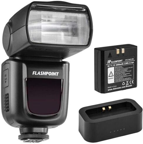 Flashpoint Zoom Li-ion R2 TTL On-Camera Flash Speedlight for Nikon (V860II-N) + USB Charger in Saudi Arabia