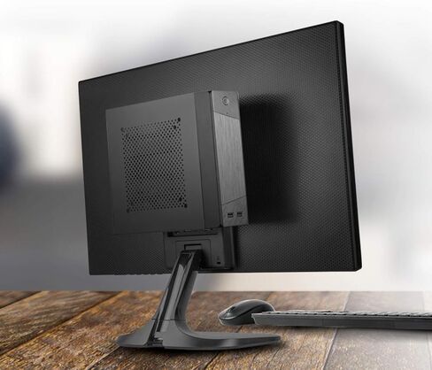 Silverstone Milo 10, Mini-ITX HTPC Case, Interchangeable Front Panel and Top Cover 2.8L or 3.7L, VESA Mount Included, USB 3.0 x 2, SST-ML10B in Saudi Arabia