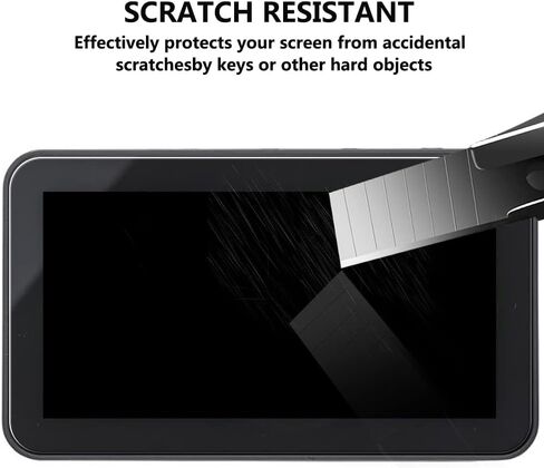 Warmyee [2 Pack] Screen Protector for Echo Show 5 (2nd Gen and 1st Gen),Tempered Glass Screen Film Guard for Echo Show 5 (2021/2019) in Kuwait