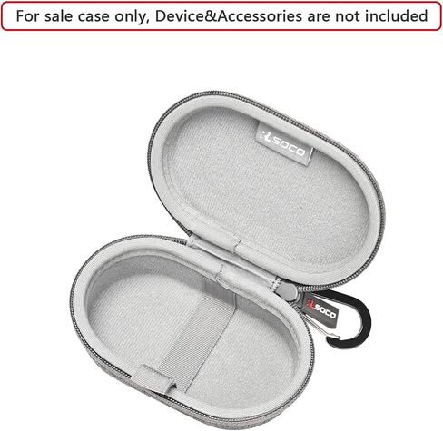 RLSOCO Carrying Case for Logitech Pebble Mouse 2 M350s Slim/POP/Pebble Bluetooth Wireless Mouse with Keychain - Purple (Case Only) in Saudi Arabia