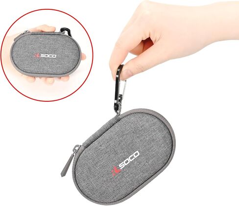 RLSOCO Carrying Case for Logitech Pebble Mouse 2 M350s Slim/POP/Pebble Bluetooth Wireless Mouse with Keychain - Purple (Case Only) in Saudi Arabia