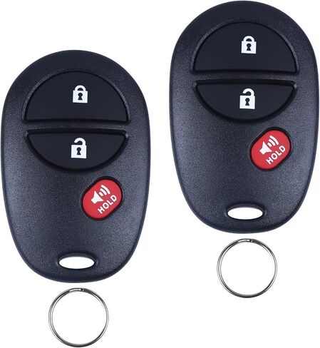مفتاح سيارة بديل للتحكم عن بعد للدخول بدون مفتاح لسيارة تويوتا تاكوما توندرا سيينا سيكويا هاي لاندر (GQ43VT20T 3btn 315Mhz) عبوة من قطعتين in Kuwait