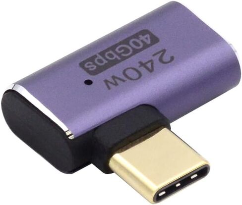 NFHK USB4 نوع C أنثى إلى أنثى 240 واط قوة 40 جيجابت في الثانية بيانات 8K محول موسع الفيديو للهاتف NS والكمبيوتر المحمول in Saudi Arabia