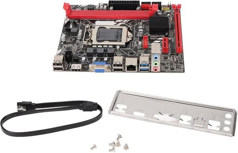Acogedor LGA 1155 Motherboard, DDR3 Computer Motherboard Support for Core i7 i5 i3, withDual Channels DDR3 RAM, 100M Network Interface, Gaming Motherboard in Saudi Arabia