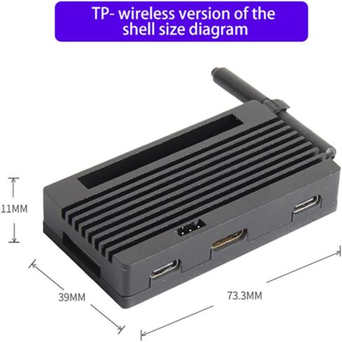 لوحة تطوير TP-0W RK3566 الذكاء الاصطناعي لمعالجة الصور مع شبكة WiFi مزدوجة النطاق+BT4.2، Mini HDMI -Debian Ubuntu للبوابة الذكية NAS AIoT المتوافقة مع Raspberry Pi (لوحة 4 جيجابايت من ذاكرة الوصول العشوائي) in Saudi Arabia