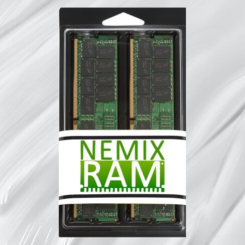 NEMIX RAM 256GB (8x32GB) DDR4-3200 PC4-25600 ECC RDIMM ترقية ذاكرة الخادم المسجلة لبرج PowerEdge T550 من Dell in Kuwait