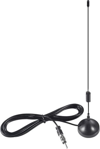 ACEIRMC Universal Car Stereo Antenna Car FM AM Radio Antenna Magnetic Base Car Radio Antenna Aerial for Vehicle Truck SUV Truck RV Marine Boat Car Stereo Audio Radio Head Unit CD Media Receiver Player in Saudi Arabia