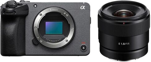 Sony FX30 Super 35 Cinema Line Camera with E 11mm f/1.8 Lens in Saudi Arabia