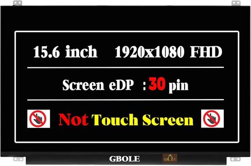 جبول شاشة بديلة جديدة لجهاز ديل انسبيرون 15 3000 سلسلة 28H80 028H80 15.6 انش LCD LED لوحة محول رقمي 30 دبوس FHD 1920x1080 (شاشة بدون لمس) in Kuwait