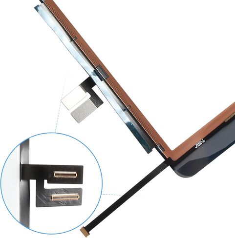 لاستبدال شاشة iPad 9 2021، شاشة تعمل باللمس لجهاز iPad 9th Gen 10.2 بوصة A2602 A2603 A2604 A2605 لوحة زجاجية تعمل باللمس مع زر الصفحة الرئيسية وأدوات إصلاح (ليست LCD) in Kuwait