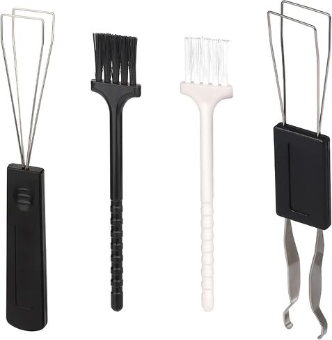 SAVITA 2 قطعة Keycap Puller ميكانيكية مفتاح سحب مزيل لوحة المفاتيح من الفولاذ المقاوم للصدأ مع 2 قطعة فرشاة لوحة المفاتيح يجب أن تكون لديك أداة لتنظيف لوحة المفاتيح الميكانيكية وتثبيتها in Saudi Arabia