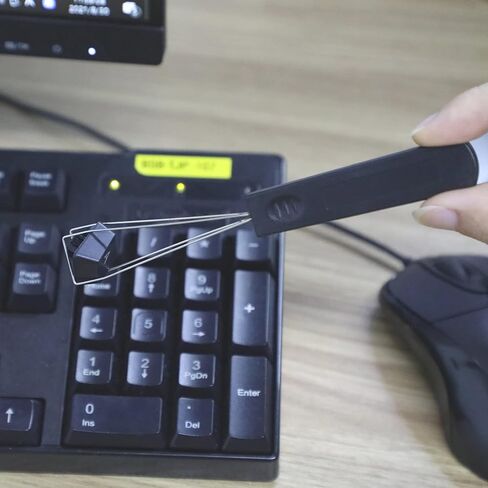 SAVITA 2 قطعة Keycap Puller ميكانيكية مفتاح سحب مزيل لوحة المفاتيح من الفولاذ المقاوم للصدأ مع 2 قطعة فرشاة لوحة المفاتيح يجب أن تكون لديك أداة لتنظيف لوحة المفاتيح الميكانيكية وتثبيتها in Saudi Arabia