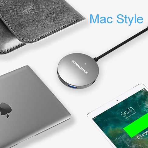 USB C Hub HDMI Adapter for MacBook Pro 2020/2019/2018, INNOMAX 7 in 1 Dongle USB-C to HDMI, Sd/TF Card Reader, Power Delivery, and 3 USB Ports for USB-C Devices(Space Gray) in Kuwait