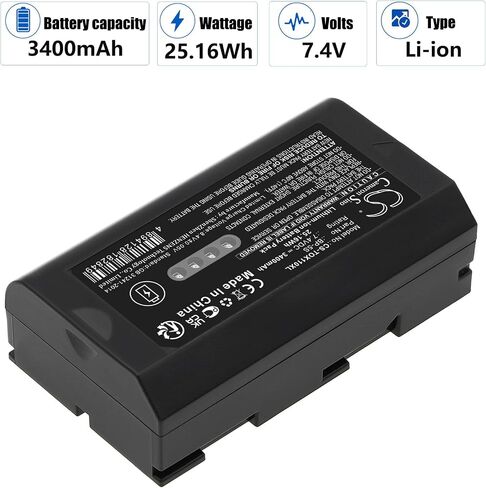 بطارية Cameron Sino لوحدة التحكم في البيانات South X11 P/N: BP-5S 3400mAh / 25.16Wh Li-ion in Kuwait
