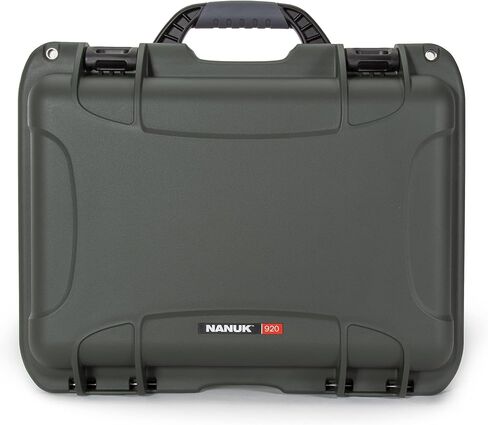 Nanuk 920 Waterproof Hard Case with Lid Organizer and Padded Divider - Graphite in Kuwait