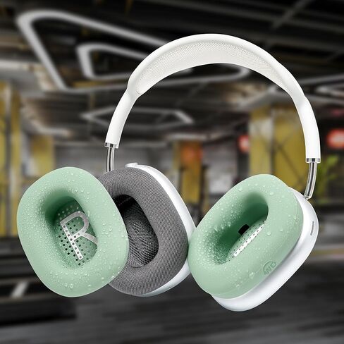 WC SweatZ Max - Patented Silicone Sweat Covers for AirPods Max 1 | Made by Wicked Cushions | (Does Not Fit AirPods Max 2). Sweatproof, Full Earpad Protection | Black in Kuwait