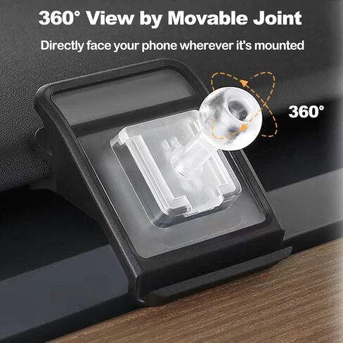 Tesheer Gravity Car Phone Mount for Tesla Model 3 / Model Y 2016-2023 Automatically Grip Foldable Car Mount Phone Holder for Cell Phones Accessories in Kuwait