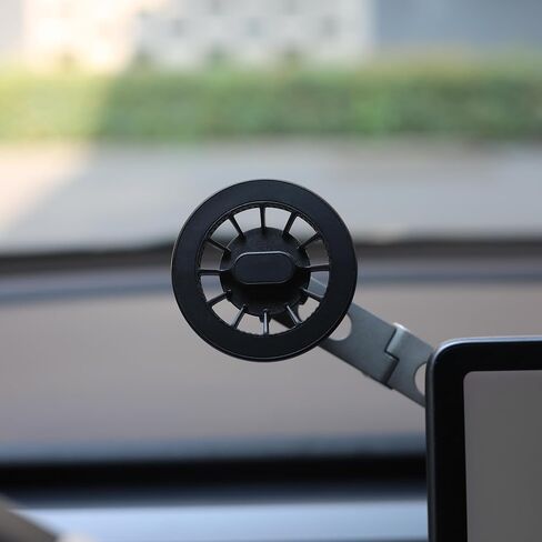 Tesheer Gravity Car Phone Mount for Tesla Model 3 / Model Y 2016-2023 Automatically Grip Foldable Car Mount Phone Holder for Cell Phones Accessories in Kuwait