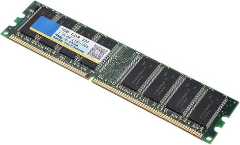 ذاكرة ASHATA DDR، PC-2700 كمبيوتر مكتبي DDR 333 ميجا هرتز ذاكرة سريعة 1 جيجا بايت رام 184Pin وحدة ذاكرة 184Pin، للوحة الأم AMD in Saudi Arabia