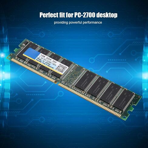 ذاكرة ASHATA DDR، PC-2700 كمبيوتر مكتبي DDR 333 ميجا هرتز ذاكرة سريعة 1 جيجا بايت رام 184Pin وحدة ذاكرة 184Pin، للوحة الأم AMD in Saudi Arabia