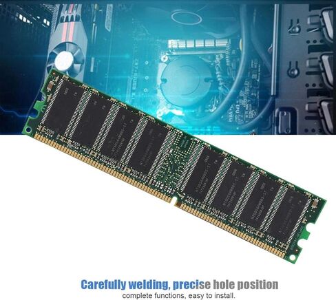 ذاكرة ASHATA DDR، PC-2700 كمبيوتر مكتبي DDR 333 ميجا هرتز ذاكرة سريعة 1 جيجا بايت رام 184Pin وحدة ذاكرة 184Pin، للوحة الأم AMD in Saudi Arabia