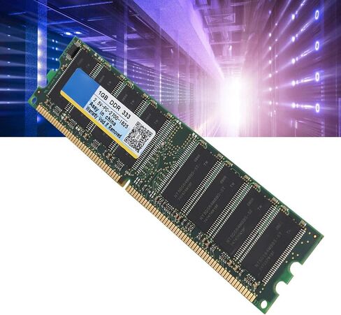 ذاكرة ASHATA DDR، PC-2700 كمبيوتر مكتبي DDR 333 ميجا هرتز ذاكرة سريعة 1 جيجا بايت رام 184Pin وحدة ذاكرة 184Pin، للوحة الأم AMD in Saudi Arabia