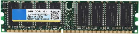 ذاكرة ASHATA DDR، PC-2700 كمبيوتر مكتبي DDR 333 ميجا هرتز ذاكرة سريعة 1 جيجا بايت رام 184Pin وحدة ذاكرة 184Pin، للوحة الأم AMD in Saudi Arabia