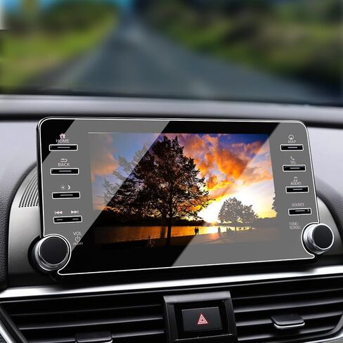 TTCR-II Compatible with 2018-2022 Honda Accord Screen Protector 8 Inch, For Accord 10th Touchscreen Protector 8-In, For Accord EX EX-L Sport Touring 8-Inch Navigation Display Tempered Glass Protective Film in Saudi Arabia