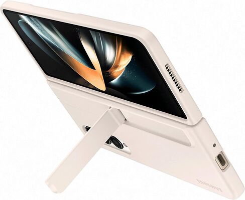 SAMSUNG Galaxy Z Fold4 Official Standing Cover with Pen Sand in Saudi Arabia