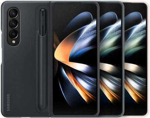 SAMSUNG Galaxy Z Fold4 Official Standing Cover with Pen Sand in Saudi Arabia