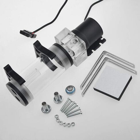 600L/H 19W DC12V CPU Cooling Heat Exchanger Water Pump Tank 117 ml CO2 Cooler in Kuwait