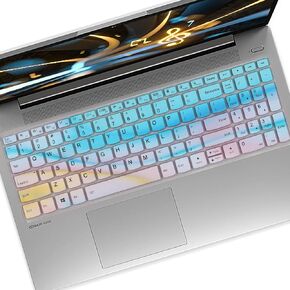 Colorful Keyboard Cover for Lenovo Yoga 7i 15.6 16, Ideapad 3 3i/Ideapad 5 5i 15.6 17.3, Lenovo Flex 5 15.6, Yoga Slim 7 15, ideaPad 3i 15, ideaPad Slim 7 15.6, ThinkBook 15p, ThinkBook 15 G2 G3