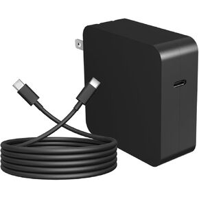 65W USB C Charger - USB C Laptop Computer Charger 65 watt Type C : for Lenovo/HP/Dell/Steam Stream Steak Deck/Asus/Samsung/Acer/MacBook pro or Smart Phones Universal USB-C Fast AC Adapter Power Cord in Kuwait