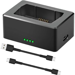 شاحن بطارية USB ميني 3 برو من مافيك، موزع شحن البطارية مع كابلين شحن لدي جيه اي ميني 3 برو، يدعم الشحن السريع كيو سي 3.0 بي دي in Kuwait