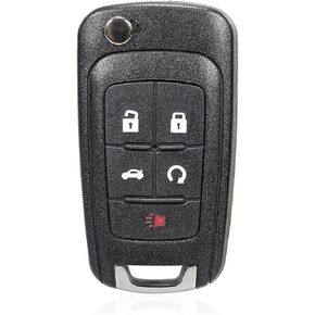 حافظة CAUORMOTE Key Fob Shell لسيارة Chevy Camaro Cruze Equinox Impala Malibu Sonic GMC، OHT01060512 315MHZ، عبوتان (قذائف فقط) in Saudi Arabia