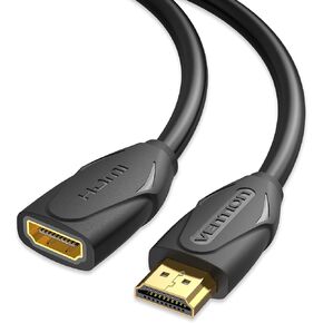 VENTION HDMI Extension Cable 5FT, 4K HDMI Extender Male to Female Cable Compatible with TV Roku Laptop Xbox Blu-Ray PS5/PS4 Switch in Saudi Arabia