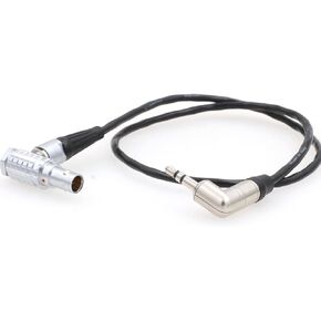 كابل ZBLZGP Tentacle Sync 3.5 مم إلى الزاوية اليمنى EXT 9 Pin Timecode لكاميرا RED Komodo 6K (مستقيم 9 Pin) in Kuwait