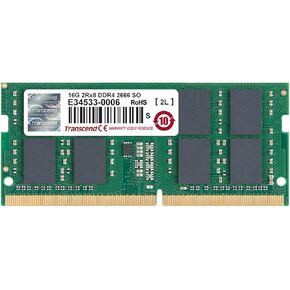 بيانات ترانسيند 16GB DDR4 2666 SO-DIMM 19-19-19 2Rx8 (1Gx8) in Kuwait