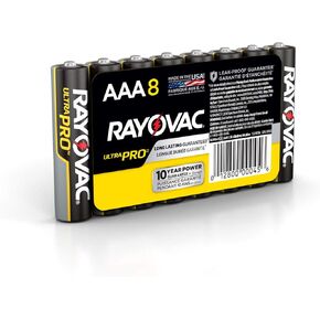 Rayovac AAA Batteries, Ultra Pro Alkaline AAA Cell Batteries (18 Battery Count) in Kuwait