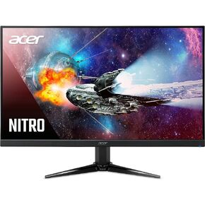 ايسر شاشة العاب نيترو QG241Y Pbmiipx 23.8 انش FHD (1920 × 1080) VA مع تقنية AMD فري سينك الممتازة، حتى 165 هرتز، 1 مللي ثانية (VRB)، HDR10، (منفذ عرض 1.2، 1 × HDMI 2.0 و1.4) in Saudi Arabia