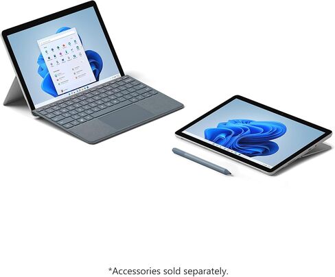 Microsoft Surface Go 2-10.5" Touch-Screen - Intel Pentium 8GB Memory - 128GB SSD - WiFi - Platinum Windows 11 PRO (Renewed) in Kuwait