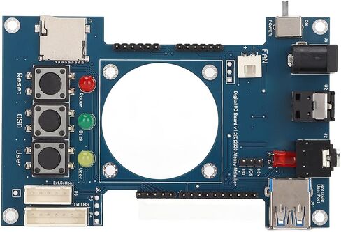 مجموعة لوحة IO الرقمية، مجموعة أدوات المشروع لـ DE10 FPGA لـ MisterFPGA، Dual SDRAM V2.9 لوحدة تحكم الألعاب متعددة المنصات in Saudi Arabia