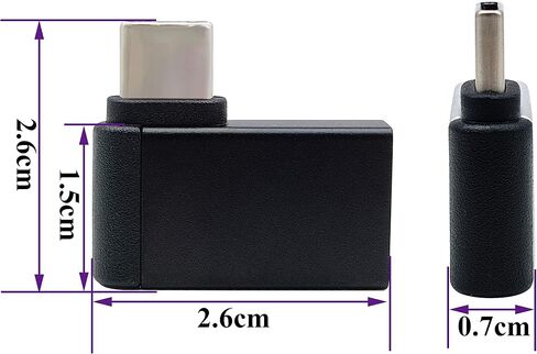 AAOTOKK Type C to USB A Adapter USB Type C Female to USB Male OTG Adapter for Laptops, Power Banks and More USB A Ports Devices, Support Data Sync and Charging (2 Packs-Black F/M) in Saudi Arabia