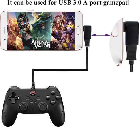 AAOTOKK Type C to USB A Adapter USB Type C Female to USB Male OTG Adapter for Laptops, Power Banks and More USB A Ports Devices, Support Data Sync and Charging (2 Packs-Black F/M) in Saudi Arabia