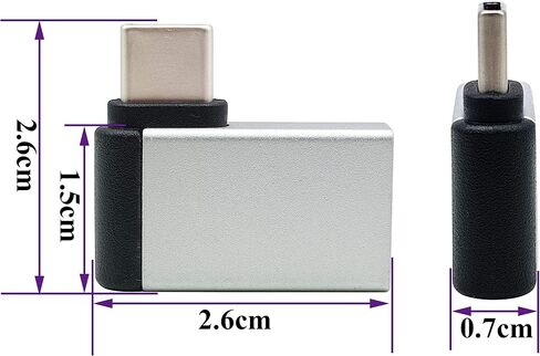 AAOTOKK Type C to USB A Adapter USB Type C Female to USB Male OTG Adapter for Laptops, Power Banks and More USB A Ports Devices, Support Data Sync and Charging (2 Packs-Black F/M) in Saudi Arabia