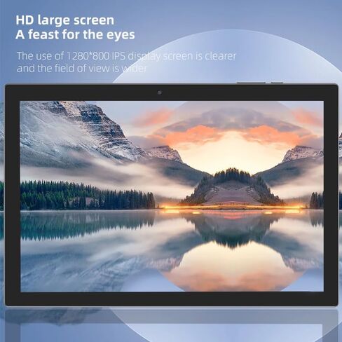 Tablet 2 in 1 Tablets 10 inch Android 15 Tablet Set with Keyboard Case Mouse Stylus Pen, 8GB+32GB Tablets 10.1" HD Touch Screen Tab, 2MP+8MP Dual Camera 6000mAh battery WiFi6 Bluetooth Tableta PC Pink in Kuwait